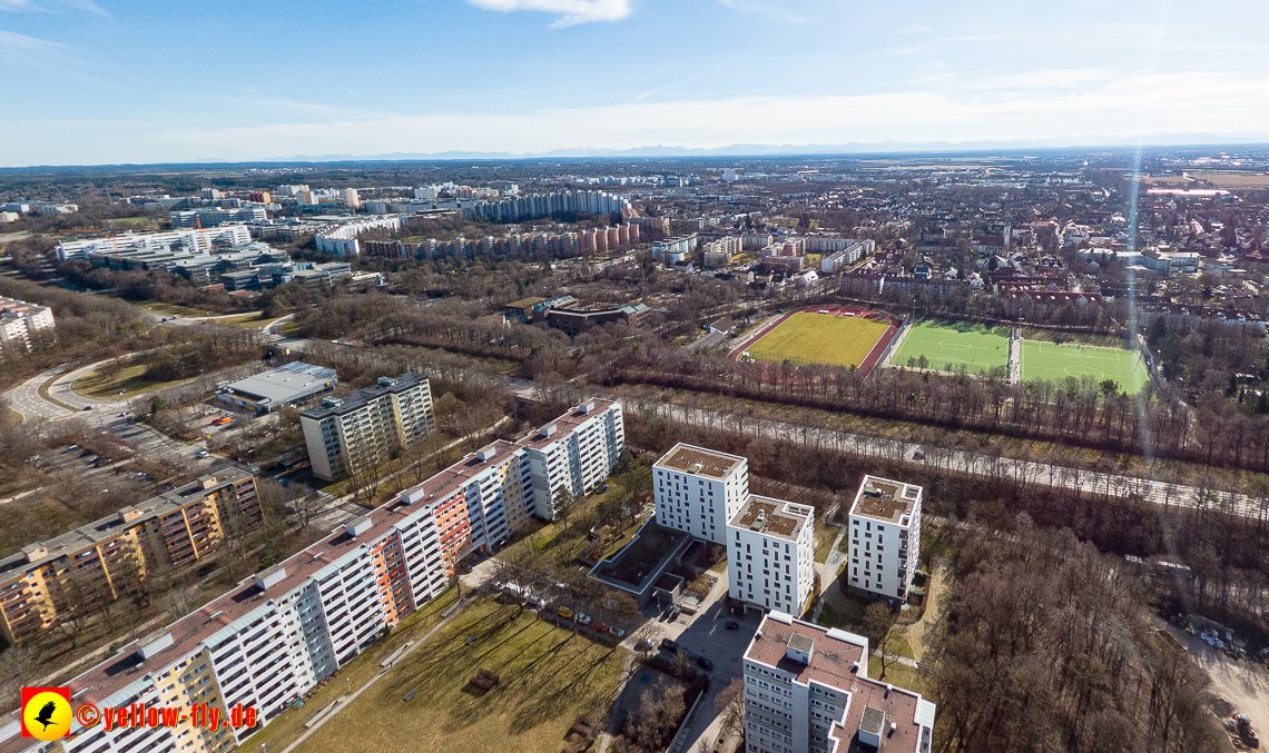 20.02.2023 - Baustelle zur Grundschule am Strehleranger in Neuperlach